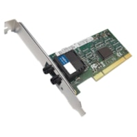 AddOn Fast Ethernet NIC Card w/1 Port 100Base-FX ST PCI 32Bit - PCI - 1 Port(s) - 1 x ST Port(s) - Optical Fiber - 100Base-FX - Plug-in Card