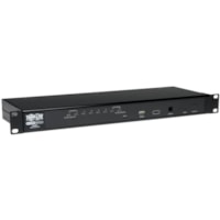 Tripp Lite by Eaton KVM Switch - 8-Port NetDirector 1U Rackmount IP KVM Switch - 8 Computer(s) - 1 Local User(s) - 64 Remote User(s) - 2048 x 1536 - 1 x Network (RJ-45) - 1 x USB - 1U - Rack-mountable 