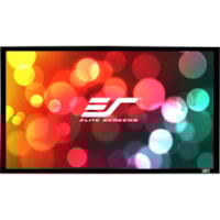 Elite Screens Sable235 ER96WH1-Wide 96" Fixed Frame Projection Screen - Front Projection - 2.35:1 - CineWhite - 37.5" Height x 88.1" Width - Wall Mount