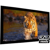 EluneVision Reference 108" Fixed Frame Projection Screen - 16:9 - Reference Studio AudioWeave 4K