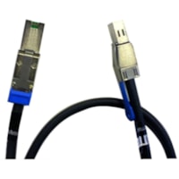 ATTO SAS Cable, External SFF-8644 to SFF-8088 - 3.3 ft SAS Data Transfer Cable for Host Bus Adapter - First End: 1 x SFF-8644 Mini-SAS HD - Second End: 1 x SFF-8088 Mini-SAS