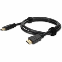 AddOn 10ft (3M) HDMI to HDMI 1.3 Cable - Male to Male - 10 ft HDMI A/V Cable for Audio/Video Device, TV - First End: 1 x HDMI 1.3 Digital Audio/Video - Male - Second End: 1 x HDMI 1.3 Digital Audio/Video - Male - Black