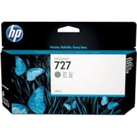 HP 727 (B3P24A) Original Standard Yield Inkjet Ink Cartridge - Single Pack - Gray - 1 Each - 130 mL