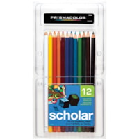 Crayon de couleur Scholar Prismacolor - Lead Couleurs de couverture assorties - 1 / Emballage