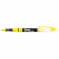 Sharpie Accent Highlighter - Liquid Pen - Micro Chisel Marker Point - Yellow Ink - Pigment-based - 1 Dozen