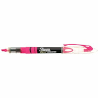 Sharpie Accent Highlighter - Liquid Pen - Micro Chisel Marker Point - Fluorescent Pink Ink - Pigment-based - 1 Dozen