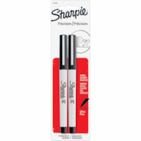 Sharpie Ultra Fine Point Permanent Marker - Ultra Fine Marker Point - Black Ink - 2 / Pack