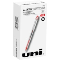 uniball(tm) Vision Elite Rollerball Pen - 0.8 mm (0.03") Bold Pen Point - Refillable - Red Ink - Pigment-based - 1 Each