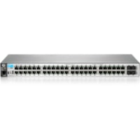 Commutateur Ethernet 2530 2530-48-PoE+ 48 Ports Gérable - Fast Ethernet, Gigabit Ethernet - 10/100Base-TX, 10/100/1000Base-T HPE - 48 Ports - Gérable - Fast Ethernet, Gigabit Ethernet - 10/100Base-TX, 10/100/1000Base-T - 2 Couche supportée - 2 Emplacements SFP - Paire torsad&eac