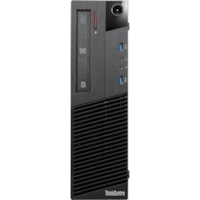 Lenovo ThinkCentre M93p 10A8000WUS Desktop Computer - Intel Core i5 4th Gen i5-4570 - vPro Technology - 4 GB - 500 GB HDD - Small Form Factor - Business Black - Intel Q87 Express Chip - Windows 7 Professional 64-bit - Intel HD 4600 DDR3 SDRAM - DVD-Writer - 240 W