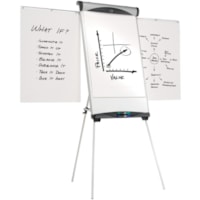 Quartet Euro Magnetic Easel - 39" (990.60 mm) Width x 27" (685.80 mm) Height - 1 Each