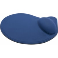 Tapis de souris Wrist Pillow Kensington - hauteur de 0.90po (22.86 mm) x largeur de 10.90po (276.86 mm) Dimension - Bleu - Anti-dérapant