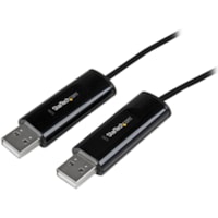 Câble KVM (clavier, vidéo, souris) 6 pi (1,83 m) USB - 1 chaque StarTech.com - 6 pi (1,83 m) USB Câble KVM (clavier, vidéo, souris) pour Clavier/Souris, Commutateur, Moniteur, Ordinateur Portable, Serveur, PC, MAC, Ordinateur - Noir - 1 chaque