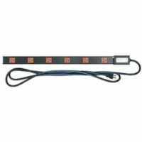 Middle Atlantic PDT Series Low Profile Vertical Power Strip - 20 Amp, 6 Outlet PDU - NEMA 5-20P - 6 x NEMA 5-20R - 9 ft (2.74 m) Cord - 20 A Current - Rack-mountable - Black Anodized