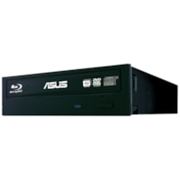 Asus BW-16D1HT Blu-ray Writer - Internal - Black - BD-R/RE Support - 48x CD Read/48x CD Write/24x CD Rewrite - 12x BD Read/16x BD Write/2x BD Rewrite - 16x DVD Read/16x DVD Write/8x DVD Rewrite - M-DISC Ready - Tray Loading Mechanism - Quad-layer Media Supported - SATA - 1/2H