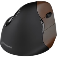 Evoluent Verticalmouse 4 Small Wireless Mouse - Optical - Wireless - Radio Frequency - USB - 2600 dpi - Scroll Wheel - 6 Button(s) - Right-handed - 1