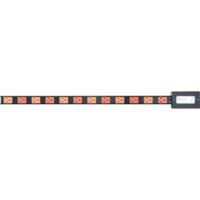 Middle Atlantic PDT-2X615S 12-Outlets Power Strip - 12 x NEMA 5-15R - Rack-mountable - Black