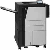 HP LaserJet Enterprise M806X+ Desktop Laser Printer - Monochrome - 56 ppm Mono - 1200 x 1200 dpi Print - Automatic Duplex Print - 4600 Sheets Input - HP ePrint, Apple AirPrint, Mopria - 300000 Pages Duty Cycle - Plain Paper Print - USB