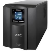 APC by Schneider Electric Smart-UPS C 1000VA LCD 230V - Tower - 3 Hour Recharge - 6.10 Minute Stand-by - 230 V AC Input - 230 V AC Output - Sine Wave - Serial Port - USB - 2 x IEC Jumper, 8 x IEC 60320 C13 Receptacle(s) - 10 x Battery/Surge Outlet