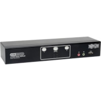 Boîtier de commutation KVM B004-2DUA2-K Tripp Lite by Eaton - 2 Ordinateur(s) - 1 Utilisateur(s) local - WQXGA - 2560 x 1600 - 1 x Réseasu (RJ-45) - 5 x USB - 6 x DVI - Bureau