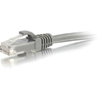 C2G 2ft Cat6a Snagless Unshielded (UTP) Network Patch Cable - Gray - 2 ft Category 6a Network Cable for Network Device - First End: 1 x RJ-45 Network - Male - Second End: 1 x RJ-45 Network - Male - Patch Cable - Gold Plated Connector - Gray