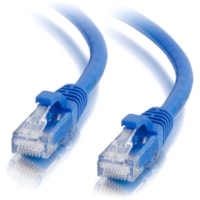 C2G 5ft Cat6a Snagless Unshielded (UTP) Ethernet Network Patch Cable - Blue - 5 ft Category 6a Network Cable for Network Device, Network Switch, Router, Modem, Patch Panel, Network Hub - First End: 1 x RJ-45 Network - Male - Second End: 1 x RJ-45 Network - Male - 10 Gbit/s - Patch Cable - Gold Plate