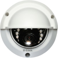 D-Link DCS-6314 2 Megapixel HD Network Camera - Color, Monochrome - Dome - White - H.264, MPEG-4, MJPEG - 1920 x 1080 - 2.8 mm Zoom Lens - 4.3x Optical - 30 fps - CMOS - Fast Ethernet - Vandal Proof, Weather Proof