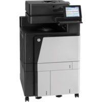 HP LaserJet M880z+ Laser Multifunction Printer-Color-Copier/Fax/Scanner-45 ppm Mono/45 ppm Color Print-1200x1200 Print-Automatic Duplex Print-200000 Pages Monthly-4100 sheets Input-Color Scanner-600 Optical Scan-Color Fax-Gigabit Ethernet Ethernet - Copier/Fax/Printer/Scanner - 45 ppm Mono/45 ppm Co