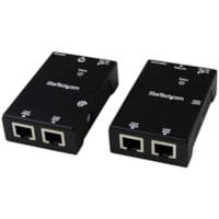 StarTech.com HDMI Over CAT5e/CAT6 Extender with Power Over Cable - 165 ft (50m) - Extend HDMI up to 165ft (50m) over Cat5e/6 cabling w/ Power over Cable to Receiver - HDMI over Cat5e - HDMI Cat5e Extender - HDMI over Cat6 - HDMI extender over Cat5e - HDMI Ethernet Extender - HDMI over Dual Cat5e/6 V