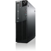 Lenovo ThinkCentre M78 10BU0004US Desktop Computer - AMD A-Series A8-6500B - 4 GB - 500 GB HDD - Small Form Factor - Business Black - AMD A75 Chip - Windows 7 Professional 64-bit - AMD Radeon HD 8570D - DVD-Writer - 240 W