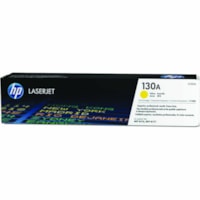 HP 130A Original Laser Toner Cartridge - Yellow - 1 Each - 1000 Pages