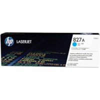 HP 827A (CF301A) Original Standard Yield Laser Toner Cartridge - Single Pack - Cyan - 1 Each - 32000 Pages