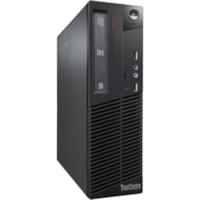 Lenovo ThinkCentre M73 10B7001RUS Desktop Computer - Intel Core i3 4th Gen i3-4130 - 4 GB - 500 GB HDD - Small Form Factor - Business Black - Intel H81 Express Chip - Windows 7 Professional 64-bit - Intel HD 4400 - DVD-Writer - 240 W