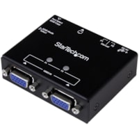 StarTech.com Switch vidéo ST122VGA - 2048 x 1152 - QWXGA - 2 x 1 - Ordinateur, Affichage, Projecteur, Media Player1 x Sortie VGA