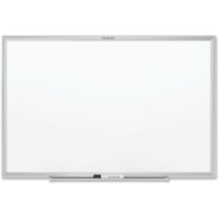 Quartet Classic Magnetic Whiteboard - 24" (609.60 mm) Width x 18" (457.20 mm) Height - White Painted Steel Surface - Silver Aluminum Frame - Horizontal/Vertical - Magnetic - 1 Each