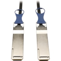 Câble réseau N282-02M-BK 6,6 pi (2,01 m) QSFP+ Tripp Lite by Eaton - 6,6 pi (2,01 m) QSFP+ Câble réseau pour Périphérique réseau - Câble de Raccordement - Noir