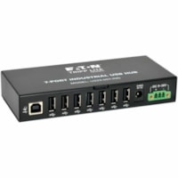 Tripp Lite by Eaton 7-Port Industrial USB 2.0 Hub with 15kV ESD Immunity - USB - External - 7 USB Port(s) - 7 USB 2.0 Port(s)