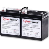 CyberPower RB1270X2A UPS Replacement Battery Cartridge 12V 7AH - 7000 mAh - 12 V DC - Lead Acid - 3 Year Minimum Battery Life - 5 Year Maximum Battery Life