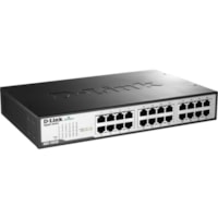 Commutateur Ethernet DGS-1024D 24 Ports - 10/100/1000Base-T D-Link - 24 Ports - 10/100/1000Base-T - 2 Couche supportée - 27,50 W Consommation d'énergie - À vie Garantie limitée