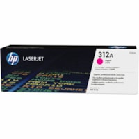 HP 312A (CF383A) Original Laser Toner Cartridge - Single Pack - Magenta - 1 Each - 2700 Pages