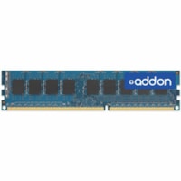 AddOn Module de RAM AM1600D3DR8EN/8G - Pour Serveur - 8 Go (1 x 8 Go) - DDR3-1600/PC3-12800 DDR3 SDRAM - 1600 MHz Deux rangs Mémoire - CL11 - 1,50 V - ECC - Non tamponnisé - 240 Aiguilles - Type B - À vie Garantie