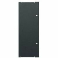 Middle Atlantic MPR Series Blank Cover - 8in Height - Steel - Black Powder Coat - 8" (203.20 mm) Height x 2.93" (74.42 mm) Width x 8" (203.20 mm) Depth