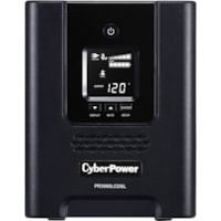 CyberPower Smart App Sinewave PR3000LCDSL 3000VA Pure Sine Wave Tower LCD UPS - Tower - AVR - 8 Hour Recharge - 1.98 Minute Stand-by - 120 V AC Input - 120 V AC Output - 6 x NEMA 5-20R, 1 x NEMA L5-30R - Serial Port - USB