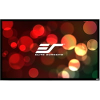 Écran de projection ezFrame R110DHD5 110po Cadre fixe Elite Screens - Projection avant - 16:9 - CineGrey 5D - hauteur de 54po x largeur de 96po - Fixation murale