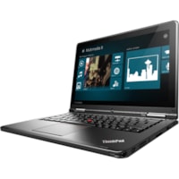 Lenovo ThinkPad S1 Yoga 20CD00BXUS 12.5" Touchscreen Convertible 2 in 1 Ultrabook - Full HD - Intel Core i5 i5-4300U - vPro Technology - 4 GB - 500 GB HDD - 16 GB SSD - Black - 1920 x 1080 - Windows 8.1 Pro - In-plane Switching (IPS) Technology - Front Camera/Webcam - 7 Hours Battery Run Time - IEEE