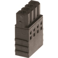 AXIS Connector A 4-pin 2.5 Straight, 10 pcs - 10 - 1 x 4-pin Terminal Block Termination Point Male - Black 