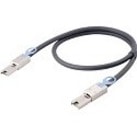 Lenovo ThinkServer 1-metre 26-pin (SFF-8088 to SFF-8088) external mini-SAS cable - 3.3 ft (1 m) Mini-SAS Data Transfer Cable for Server, Storage Array - First End: 1 x 26-pin SFF-8088 Mini-SAS - Male - Second End: 1 x 26-pin SFF-8088 Mini-SAS - Male