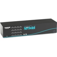 Boîtier de commutation KVM ServSwitch Black Box - 16 Ordinateur(s) - 4 Utilisateur(s) local - 1600 x 1280 - 2U - Montable en rack