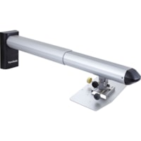 Fixation murale PJ-WMK-601 pour Projecteur - Noir, Argenté ViewSonic - 33 lb (14968,55 g) Capacité de charge - Acier, Alliage d'aluminium, Plastique