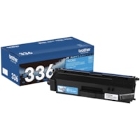 Brother TN336C Toner Cartridge - Laser - High Yield - 3500 Pages - Cyan - 1 Each